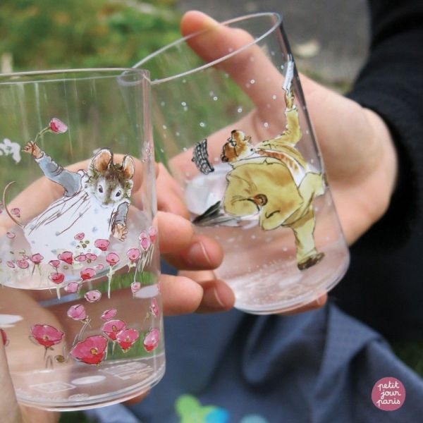 Verre enfant Ernest et Célestine