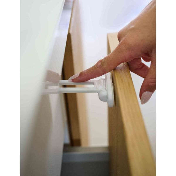 Lot de 2 verrous de sécurité