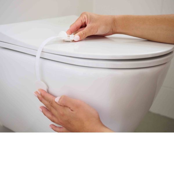 Verrou de sécurité pour toilettes