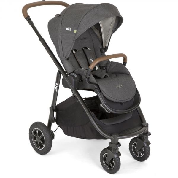 Poussette trio Versatrax + siège auto i-Snug 2 + nacelle Ramble XL Shell gray gris