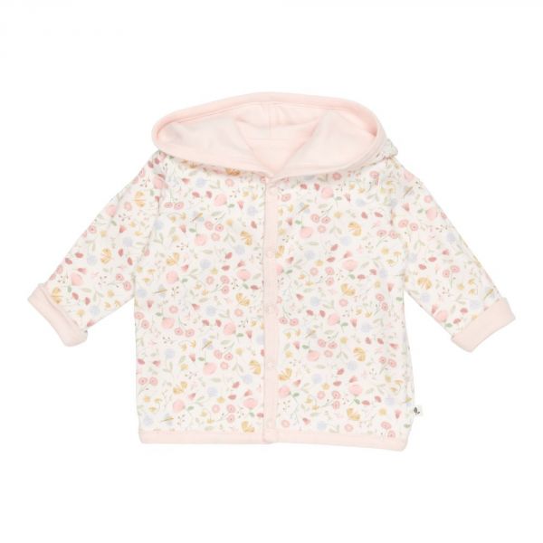 Veste réversible pour enfant Flowers & butterflies 9 mois