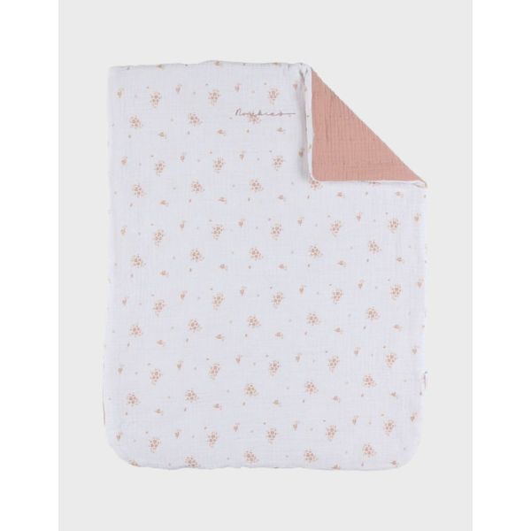 Couffin bébé, mousseline de coton bio