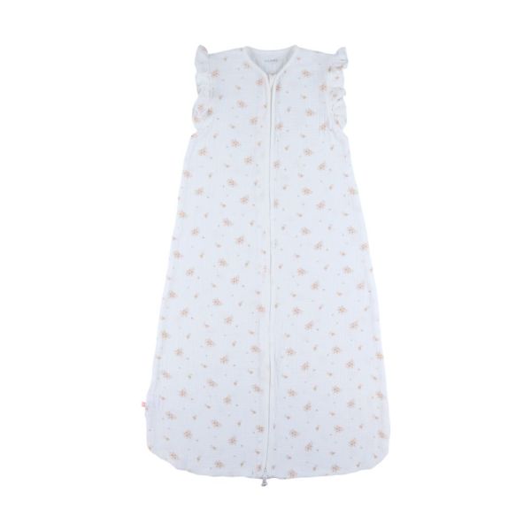 Gigoteuse 100cm, Mousseline de coton bio, 6-24 mois - Fleurs d'Antan