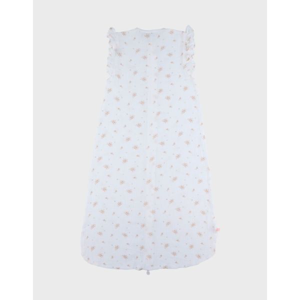 Gigoteuse 100cm, Mousseline de coton bio, 6-24 mois - Fleurs d'Antan