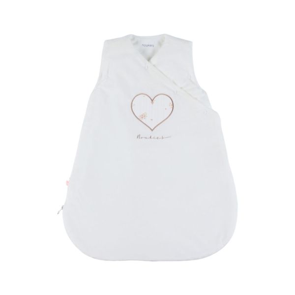 Gigoteuse 50cm, Veloudoux, 0-3 mois  - Fleurs d'Antan