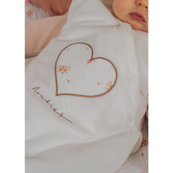 Gigoteuse bag 70cm, Veloudoux®, 1-6 mois - Fleurs d'Antan