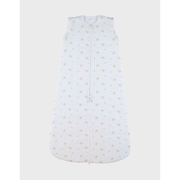 Gigoteuse nomade 100cm, coton bio, 6-24 mois, Fleurs d'Antan