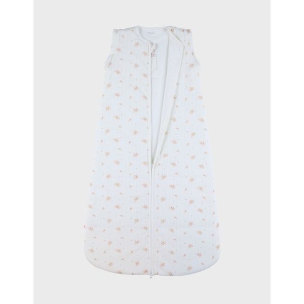 Gigoteuse nomade 100cm, coton bio, 6-24 mois, Fleurs d'Antan