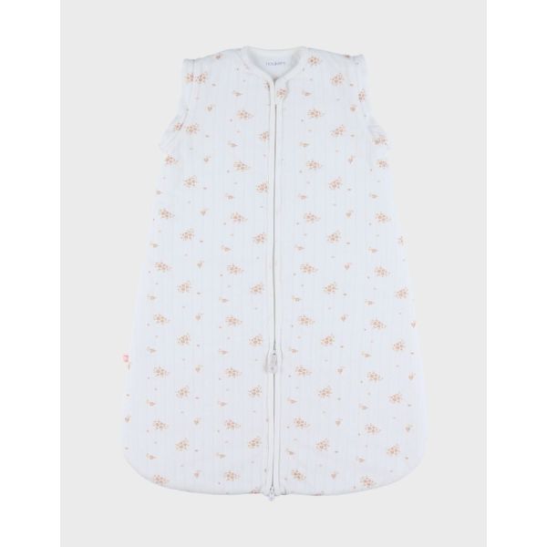 Gigoteuse nomade 70cm, coton bio, 1-6 mois - Fleurs d'Antan