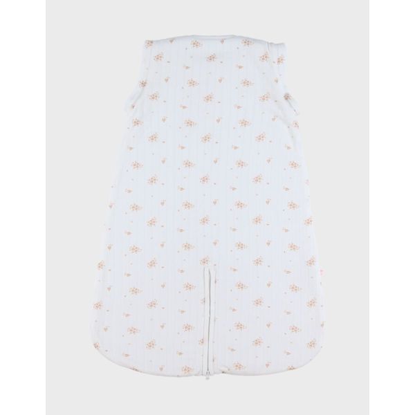 Gigoteuse nomade 70cm, coton bio, 1-6 mois - Fleurs d'Antan