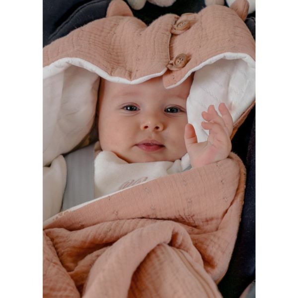 Nid d’ange, mousseline de coton bio