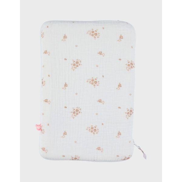 Protège carnet de santé - Fleurs d'antan