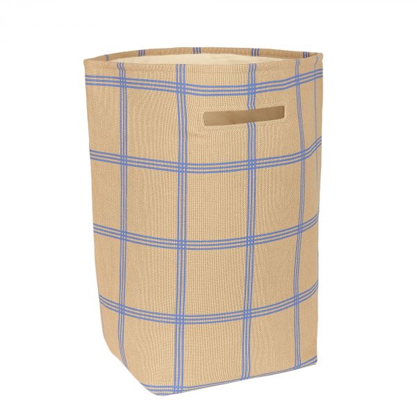 Panier de rangement Vibes Brown Blue Windowpane
