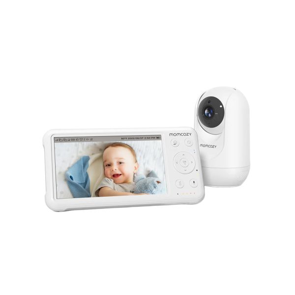 Babyphone vidéo Full HD 1080p avec écran 5 pouces BM01