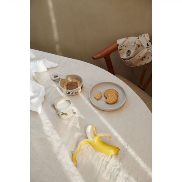 Coffret repas bébé Vivi Farm Sandy