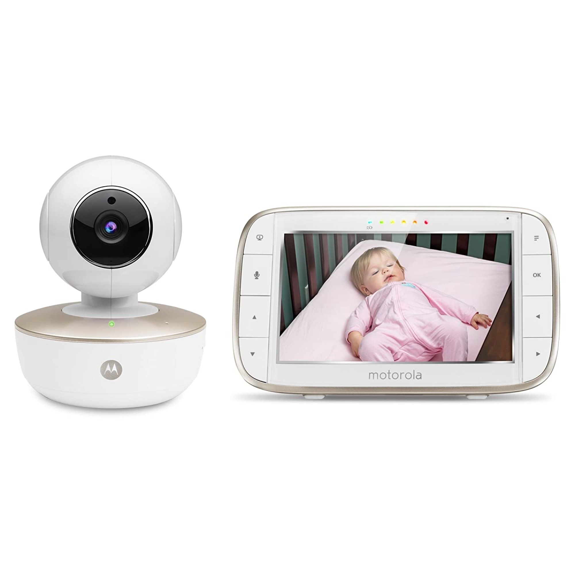 Babyphone vidéo sans fil VM 35-2 Twin MOTOROLA - blanc, Puériculture