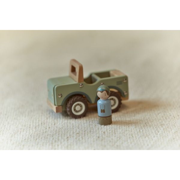 Voiture de Safari avec figurine - Safari Friends