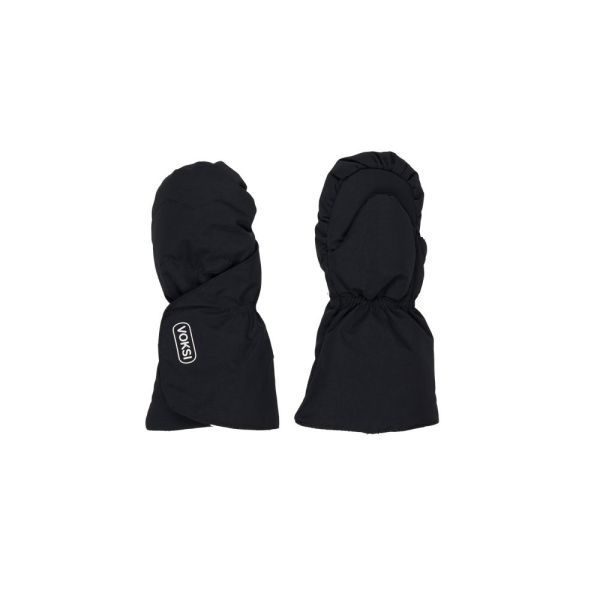 Moufles chaudes hiver bébé Black 0-1 an