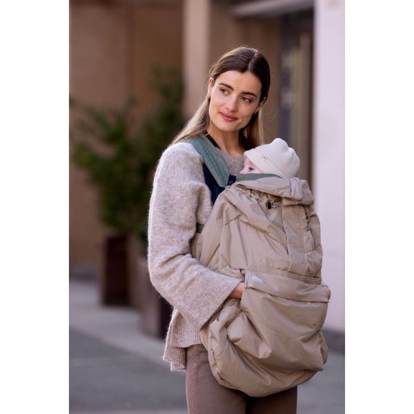 Protection universelle pour porte bébé Dark Sand