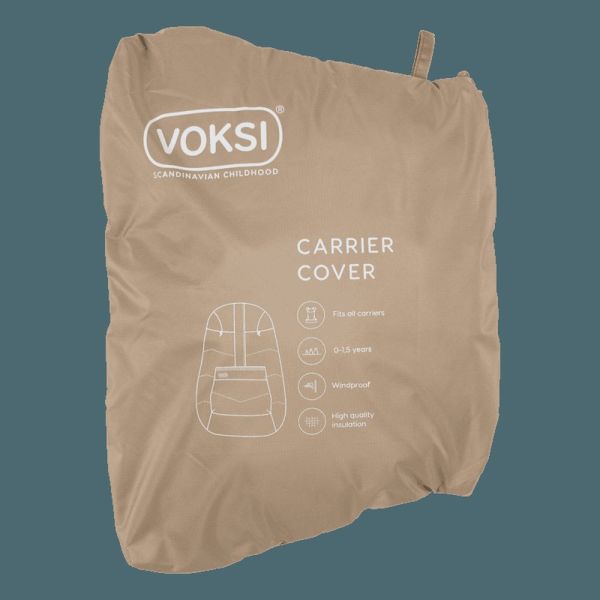 Protection universelle pour porte bébé Dark Sand