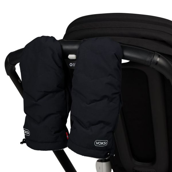 Moufles de poussette adulte Black