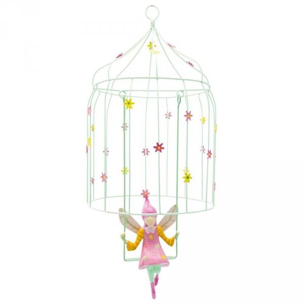 Mobile Volière à Elfe Fleurs