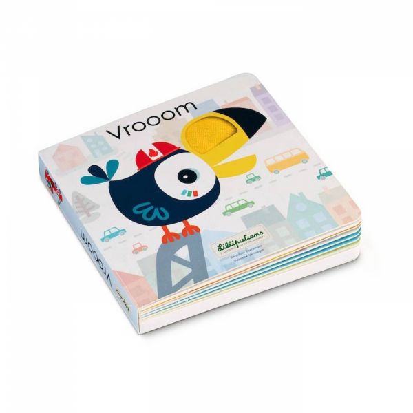 Livre d'éveil Vrooom