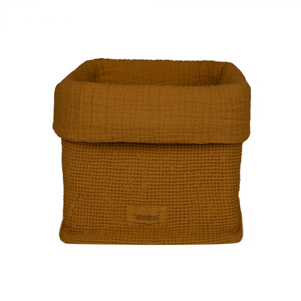 Panier de rangement nid d'abeille Wabi Sabi Golden Brown