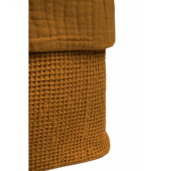 Panier de rangement nid d'abeille Wabi Sabi Golden Brown