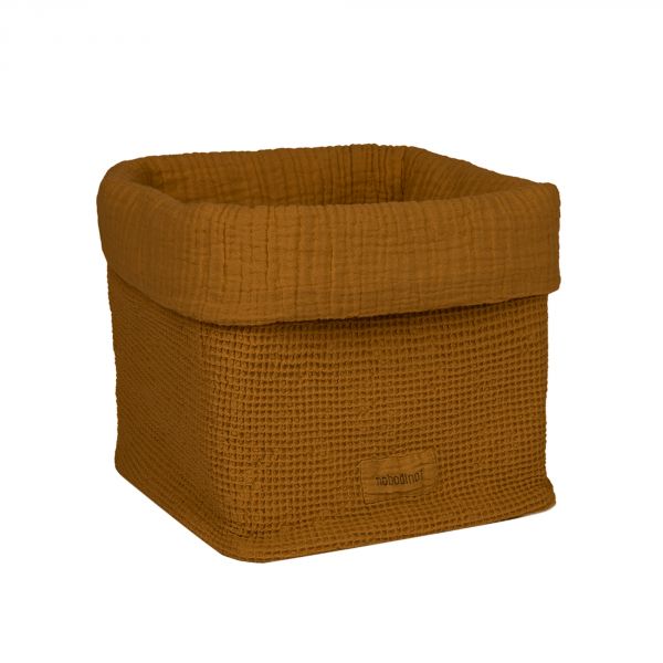 Panier de rangement nid d'abeille Wabi Sabi Golden Brown