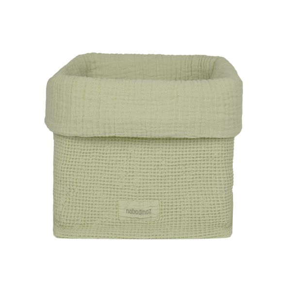 Panier de rangement nid d'abeille Wabi Sabi Green Matcha