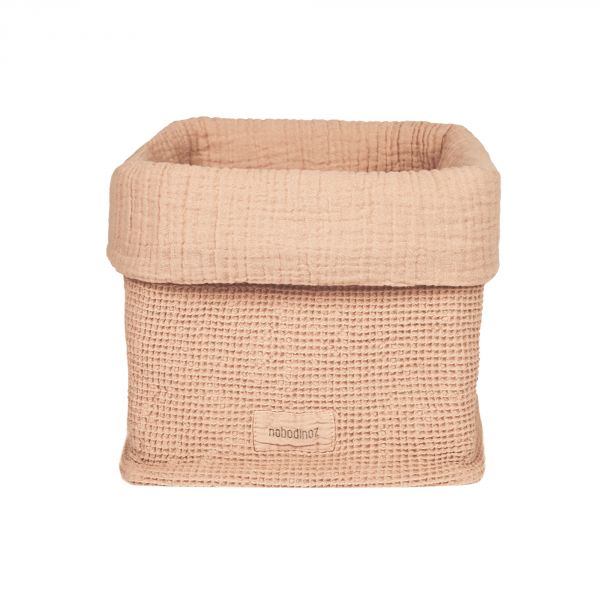 Panier de rangement nid d'abeille Wabi Sabi Powder Pink