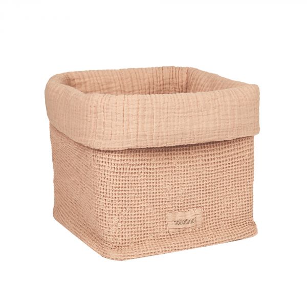 Panier de rangement nid d'abeille Wabi Sabi Powder Pink