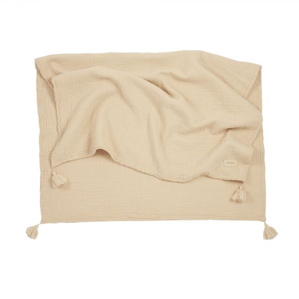 Couverture double gaze de coton Wabi Sabi Ginger