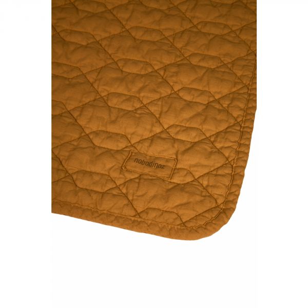 Couverture matelassée 100x135 cm Wabi Sabi Golden Brown