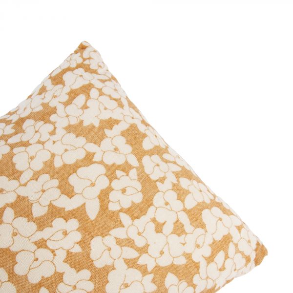 Coussin rectangulaire 35x23 cm Wabi Sabi Golden Brown Sakura