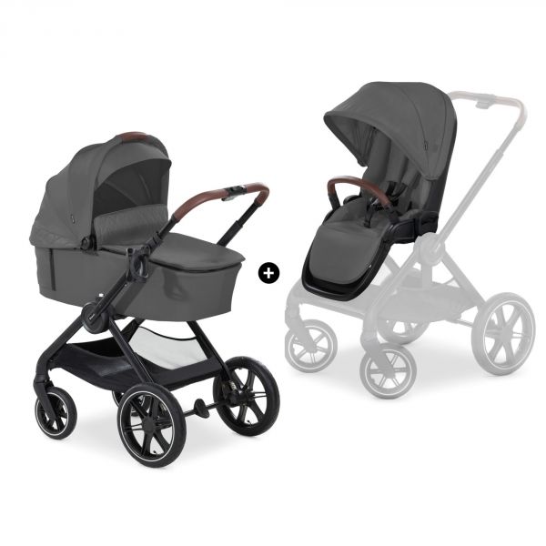 Poussette duo 2 en 1 Walk N Care Air Grey