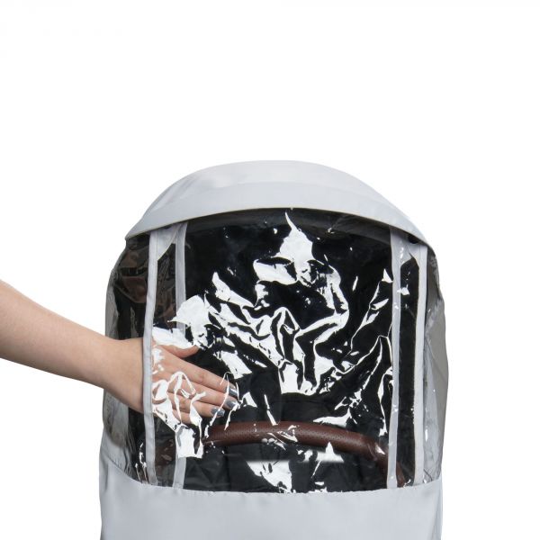 Habillage pluie poussette et nacelle Walk N Care Grey