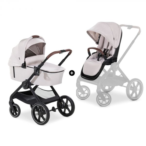 Poussette duo 2 en 1 Walk N Care Beige