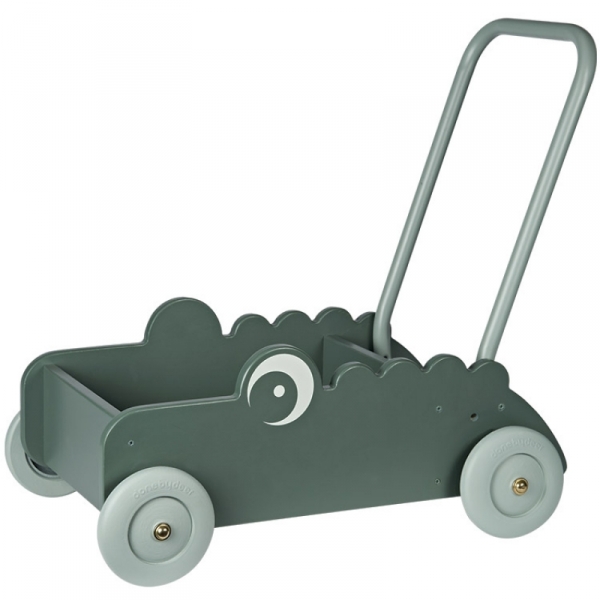 Chariot de marche croco vert