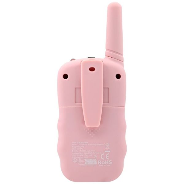 Talkie Walkie pour enfant Rose