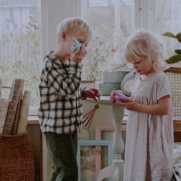 Talkie Walkie pour enfant Rose
