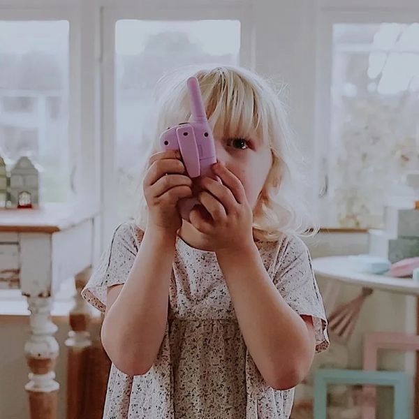 Talkie Walkie pour enfant Rose