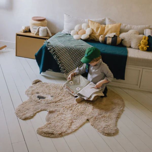Tapis enfant 120x122cm Ours