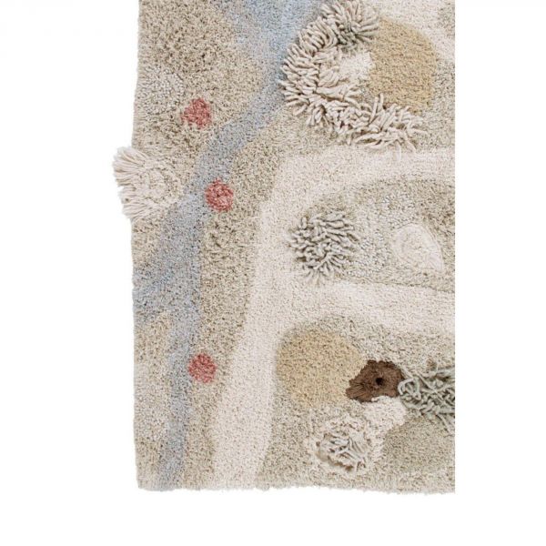 Tapis enfant 120x160 cm Chemin de la nature