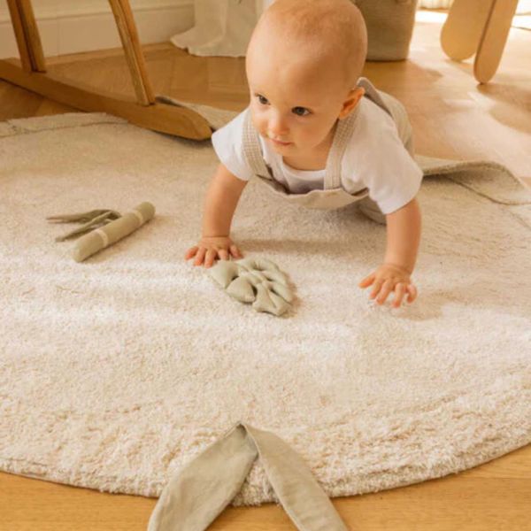 Tapis enfant Ø120 cm Bambou