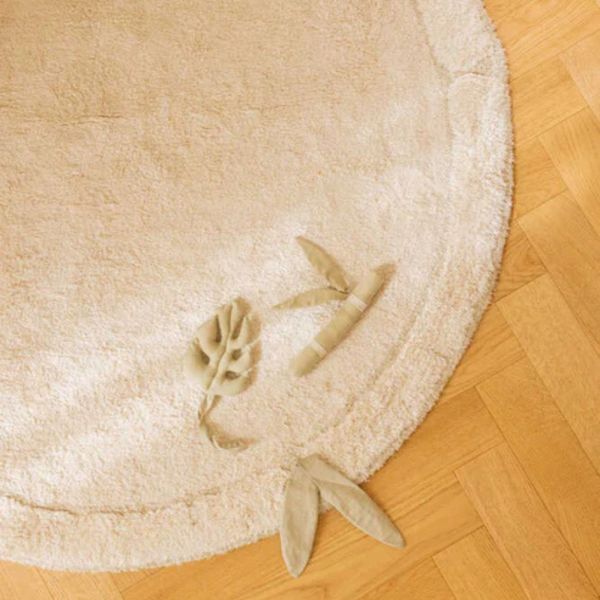 Tapis enfant Ø120 cm Bambou