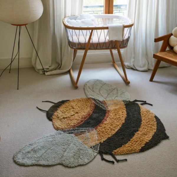 Tapis enfant 115x150 cm Abeille