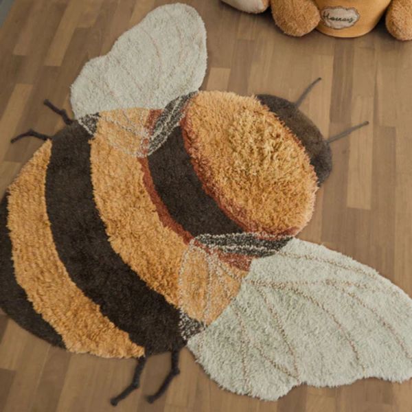 Tapis enfant 115x150 cm Abeille