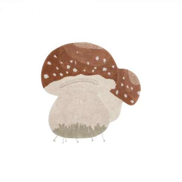 Tapis enfant 120x120 cm Champignon Boletus